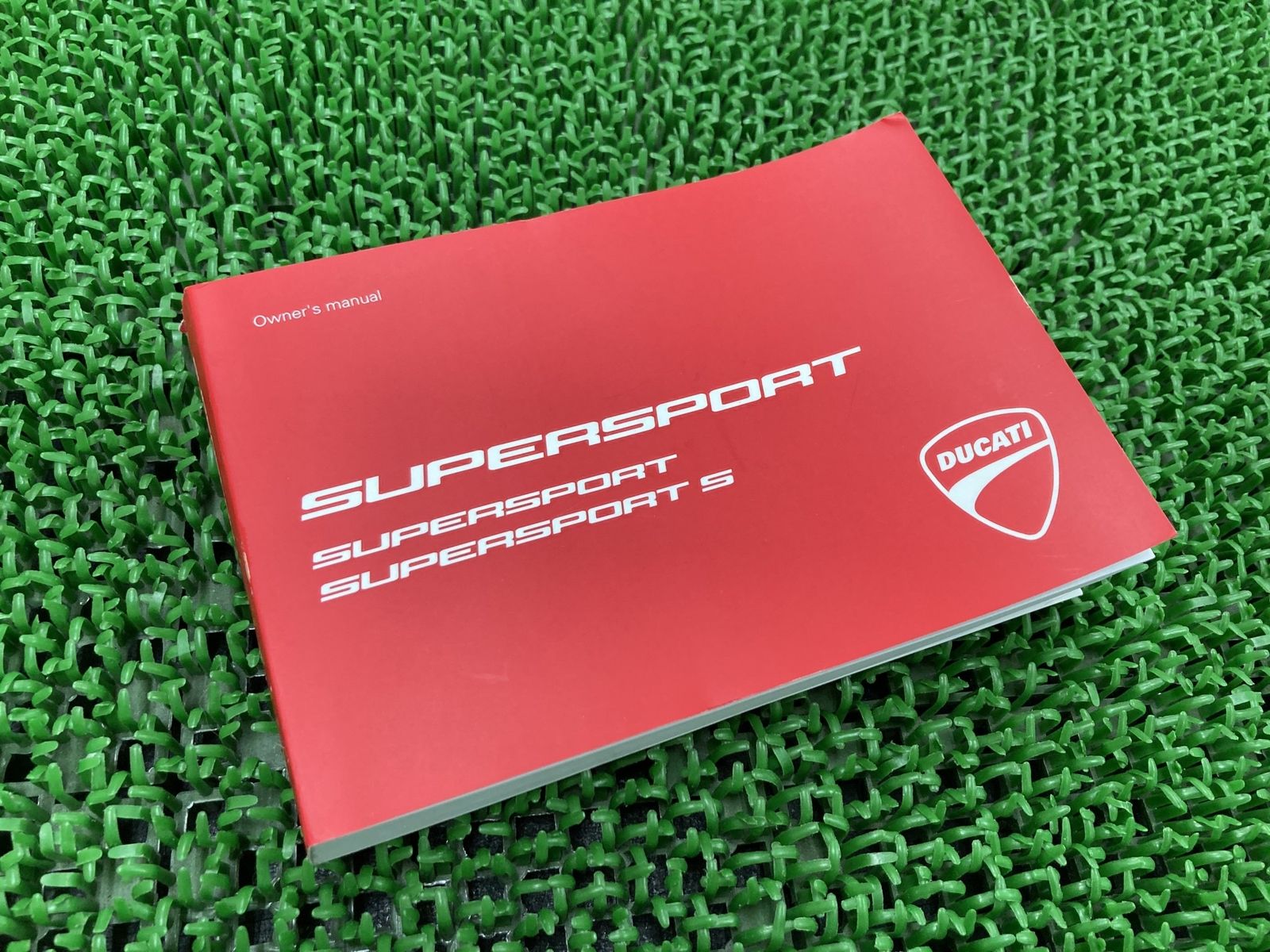 スーパースポーツ S 取扱説明書 ドゥカティ 正規 中古 配線図有り 英語 Wz