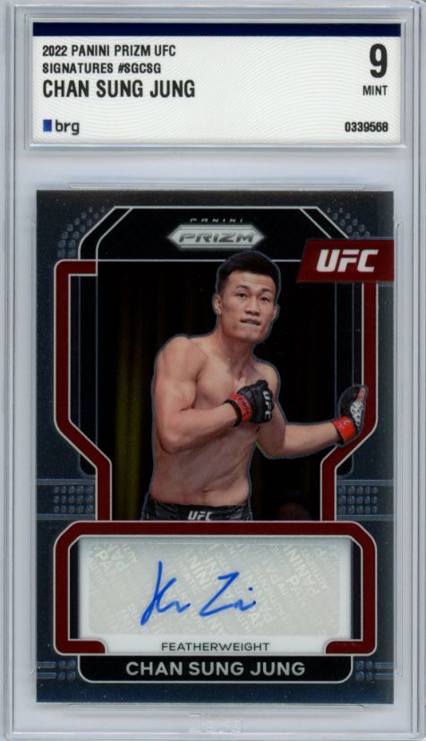 2022 Panini プリズム UFC オート(サイン) ジョン・チャンソン BRG 9