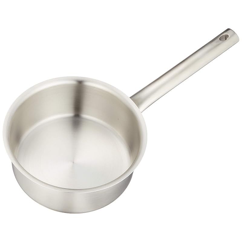 遠藤商事 業務用 ムラノ インダクション 片手浅型鍋 16cm (蓋無) IH対応 18-8ステンレス AKTD301 6,393円