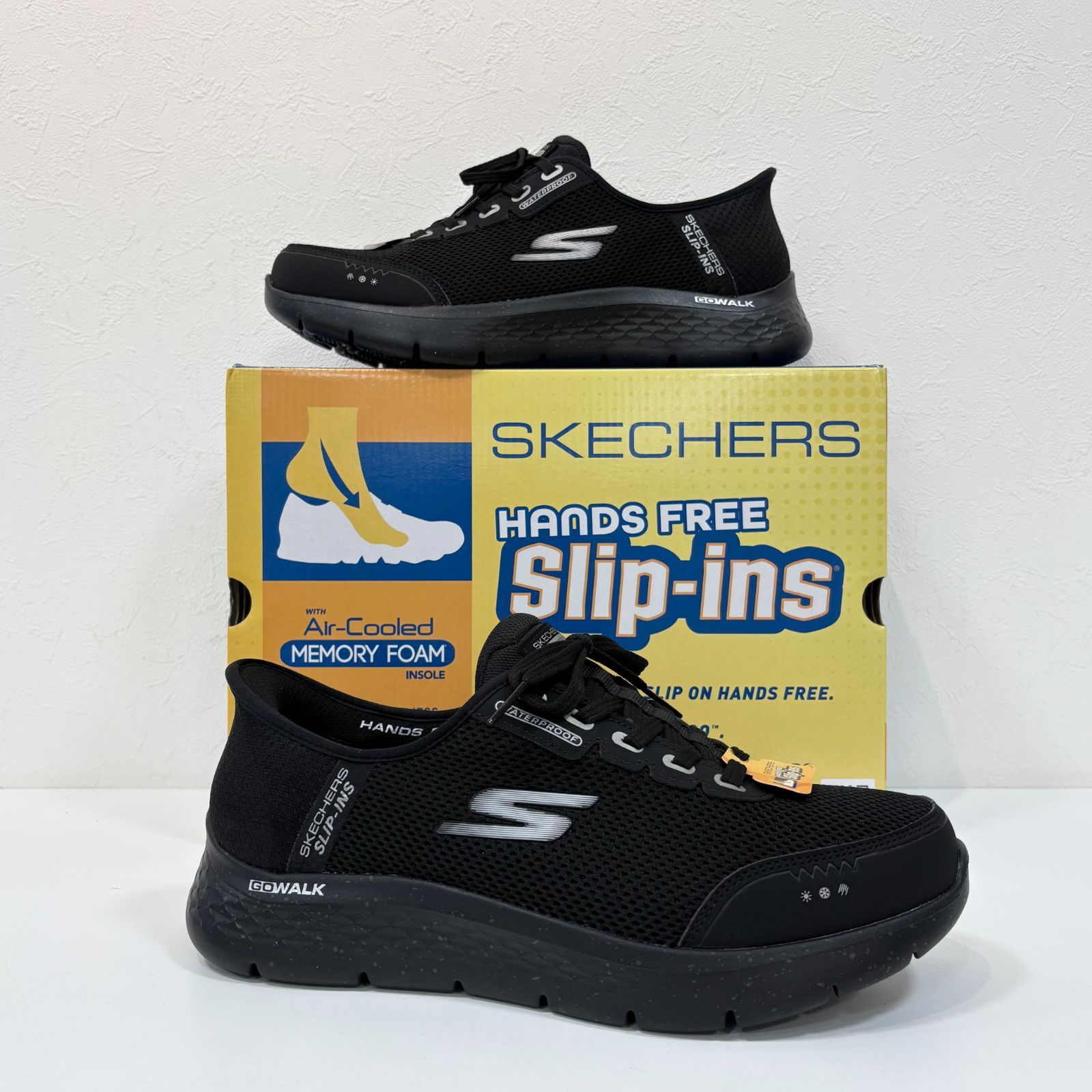 SKECHERS 216330WW(BBK) 25.5cm~28.0cm 完全防水