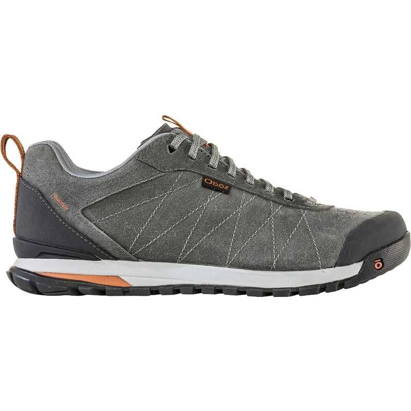 オボズ メンズ シューズ スニーカー レザー Oboz Bozeman Low Leather Wide Shoe Mens Charcoal チャコール