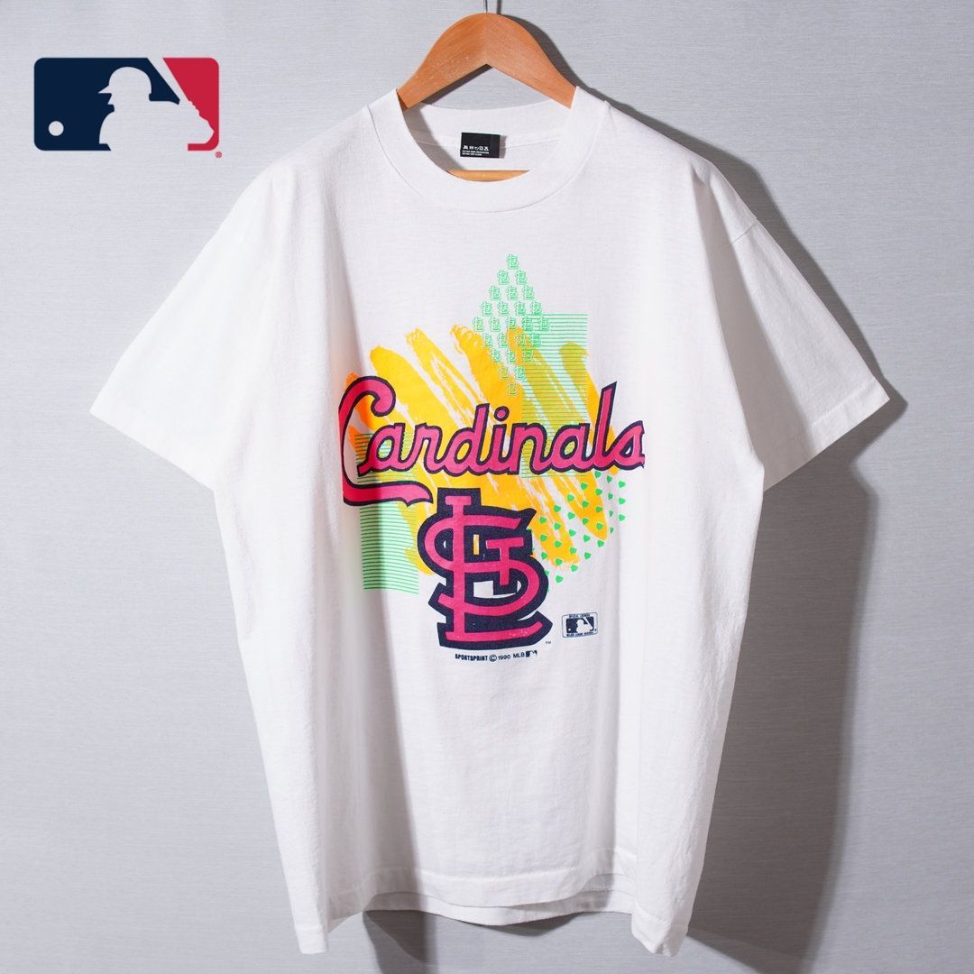 90s USA製 1990年製 MLB カージナルス Cardinals Tシャツ XL ホワイト