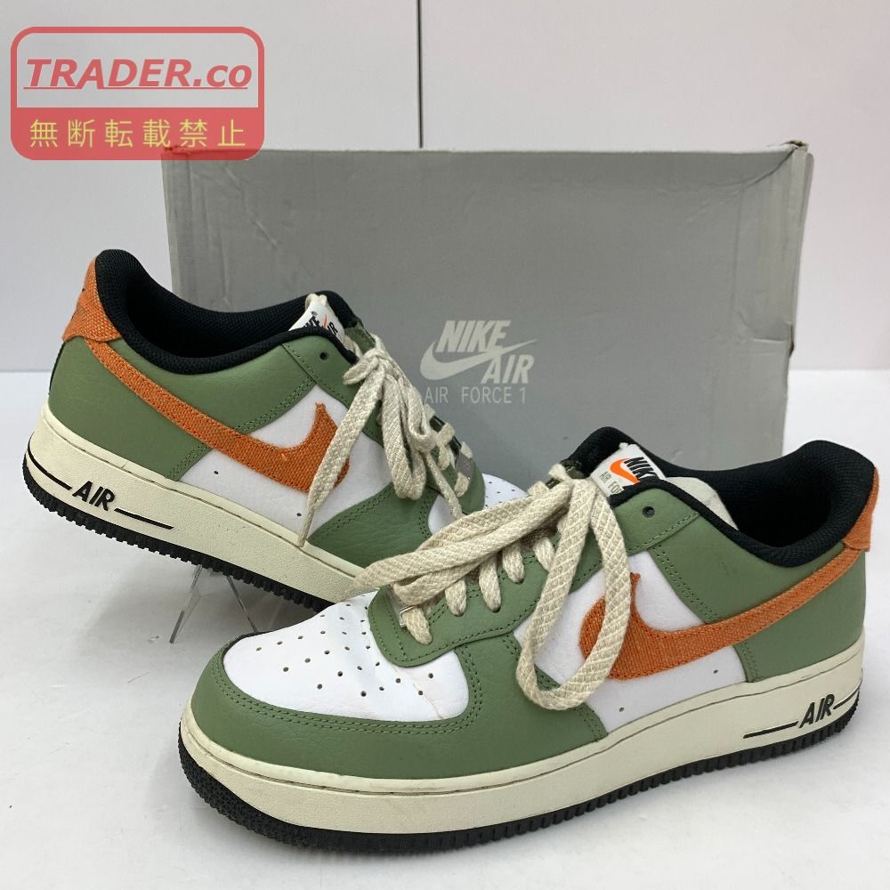 04w7655▽※【中古】Nike Air Force 1 Low Oil Green FD0758-386 ナイキ エアフォース1 ロー オイル グリーン 27.5cm スニーカー【八王子店】