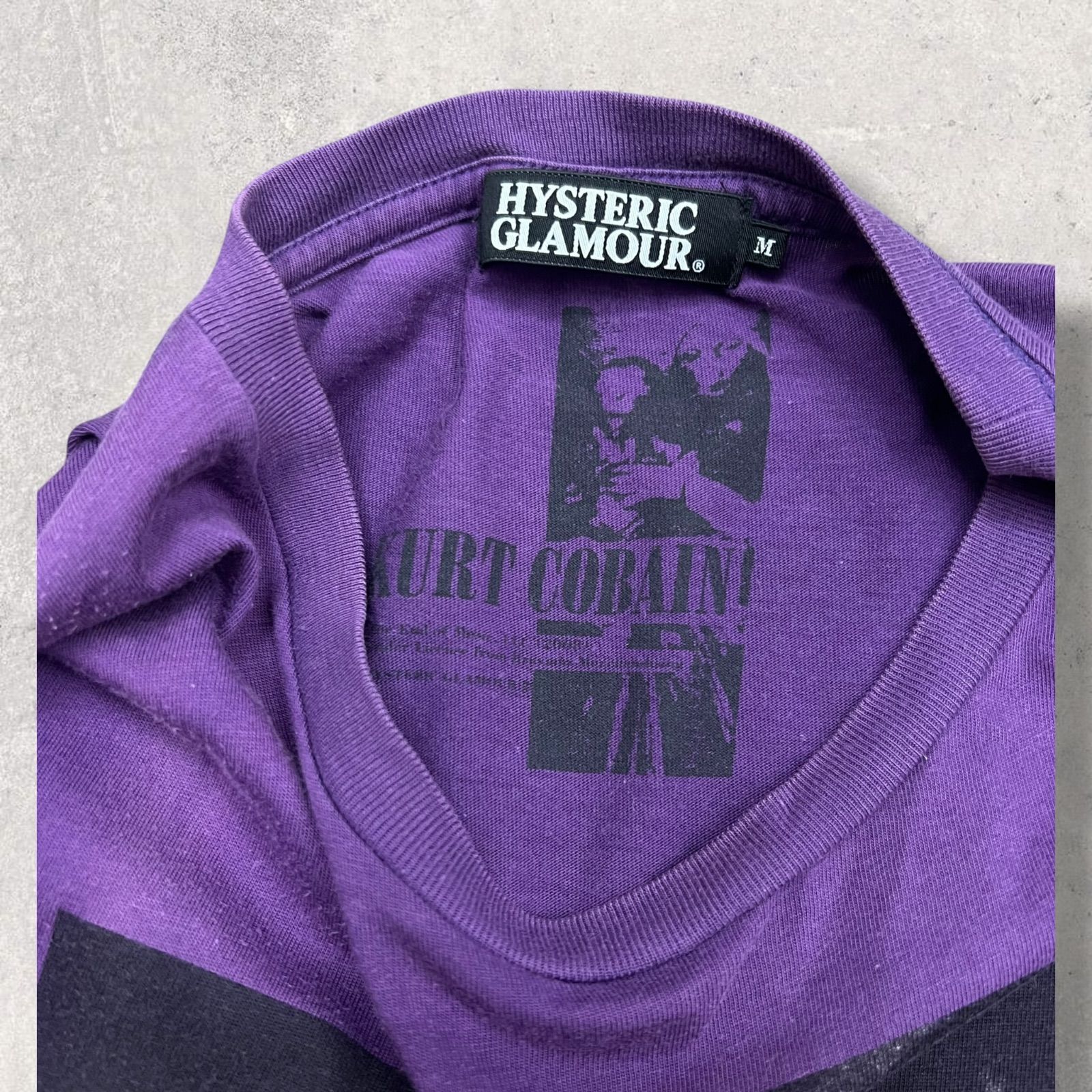 HYSTERIC GLAMOUR ヒステリックグラマー カートコバーン Tシャツ M