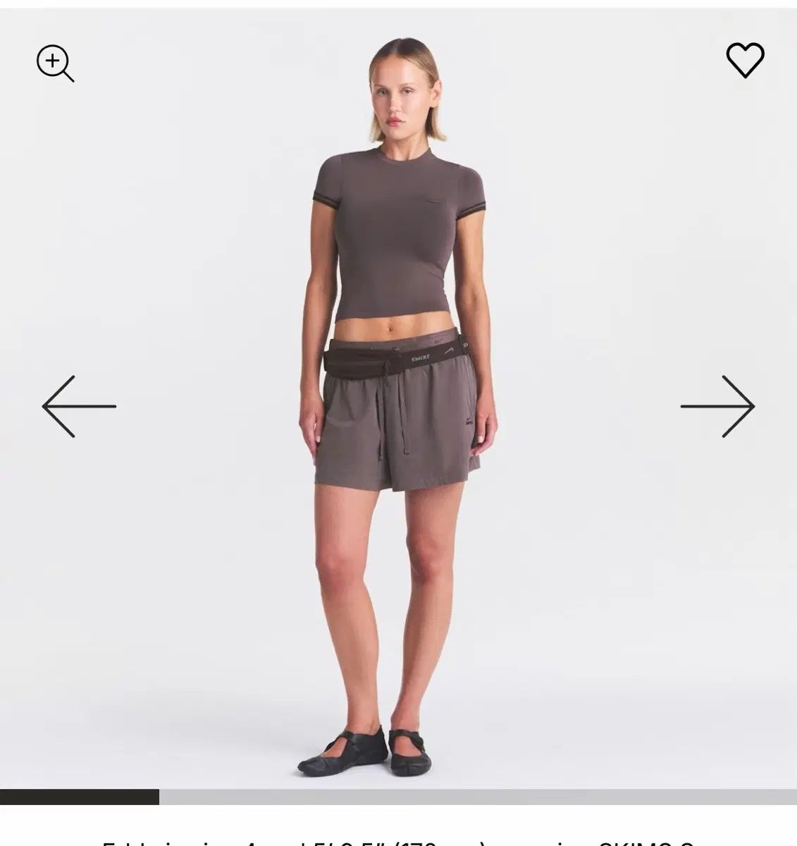 NIKE KITH クロップドTシャツ
