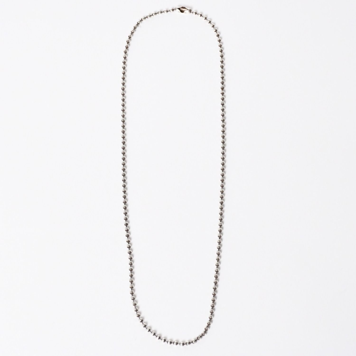 CHROME HEARTS クロムハーツ BALL CHAIN NECKLACE 30inch ボールチェーンネックレス 重量5.33g 美品 中古 4a006741