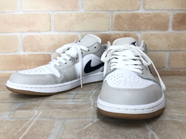 【中古】 NIKE AIR JORDAN ナイキ エア ジョーダン 1 Low Georgetown 553558-146 ホワイト US9.5 (27.5cm) 111457567