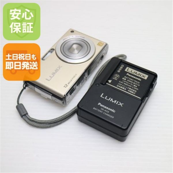 Super beautiful DMC-FX40 gloss gold same day shipping Panasonic LUMIX digital camera main unit can be shipped on weekends and holidays