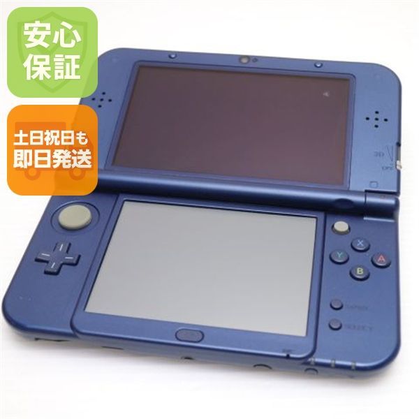 美品 Newニンテンドー3DS LL メタリックブルー 即日発送 game 任天堂 本体 土日祝発送OK