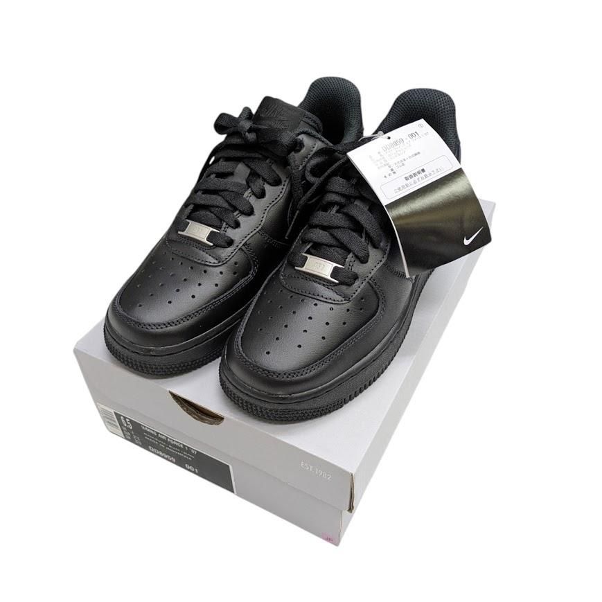 NIKE ナイキ WMNS AIR FORCE 1 エアフォース DD8959-001 ブラック系 サイズUS6.5 UK5 EU38 23.5cm G00436 9,163円
