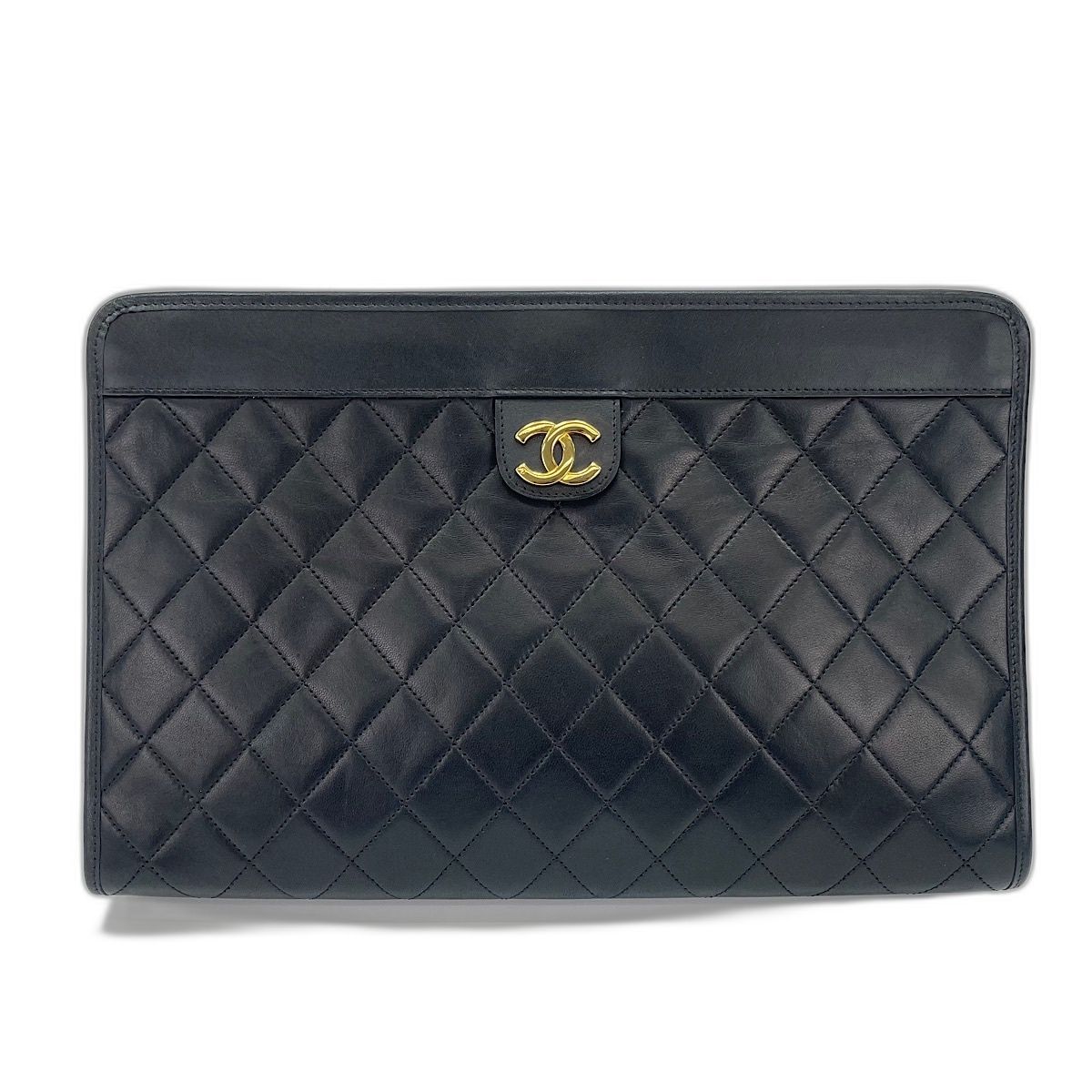 CHANEL シャネル クラッチバッグ マトラッセ【中古】