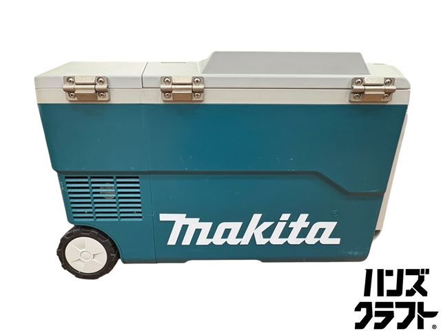 ▽【中古】マキタ 充電式保冷温庫 CW180D 容量20L 18Vバッテリー AC100V シガーソケット対応 電動工具 makita