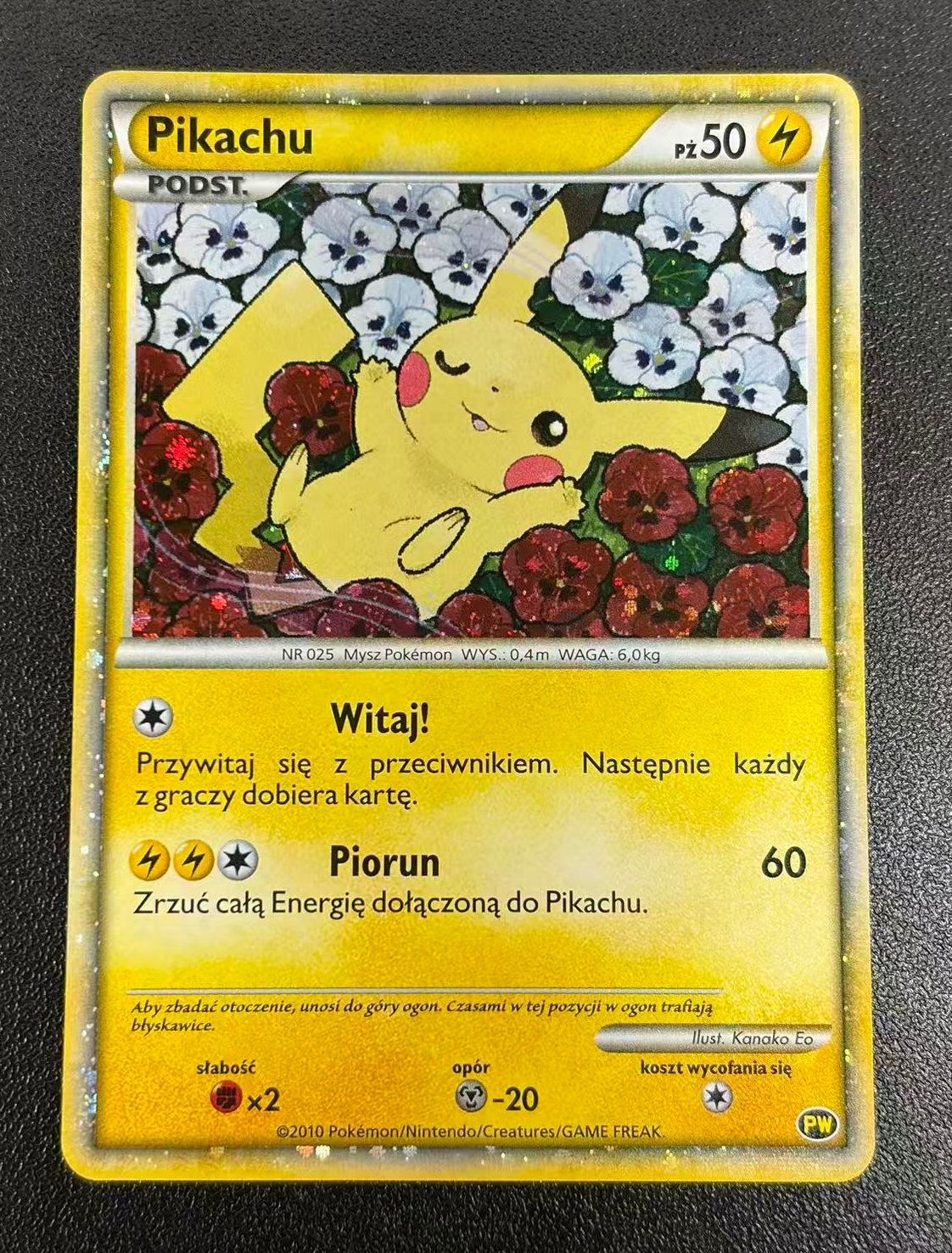ポケカ ピカチュウ ポーランド語 ピカチュウワールド プロモ