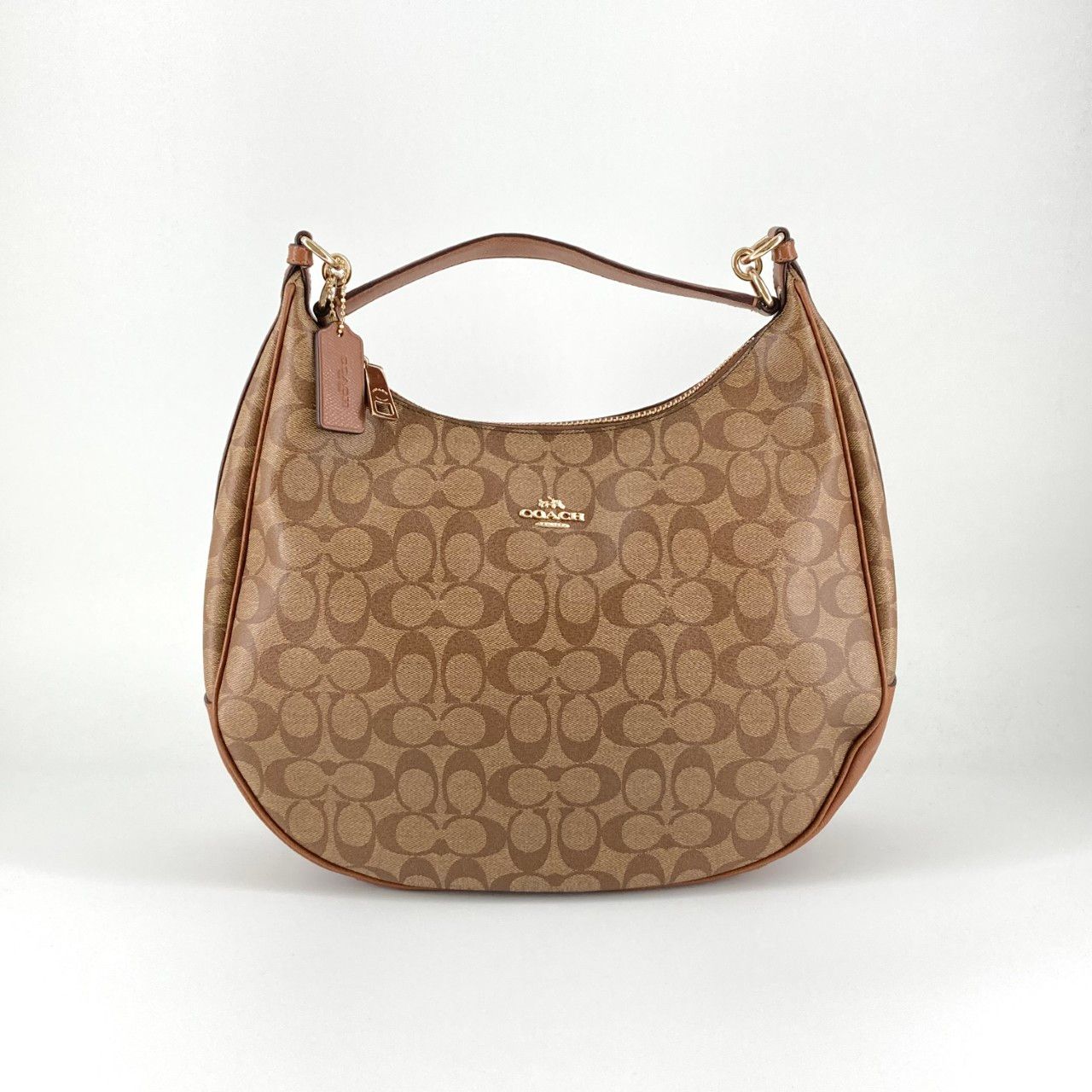 [15% OFF Coupon] Coach (Coach) Harley Hobo Signature F38300 Tote Bag Beige
