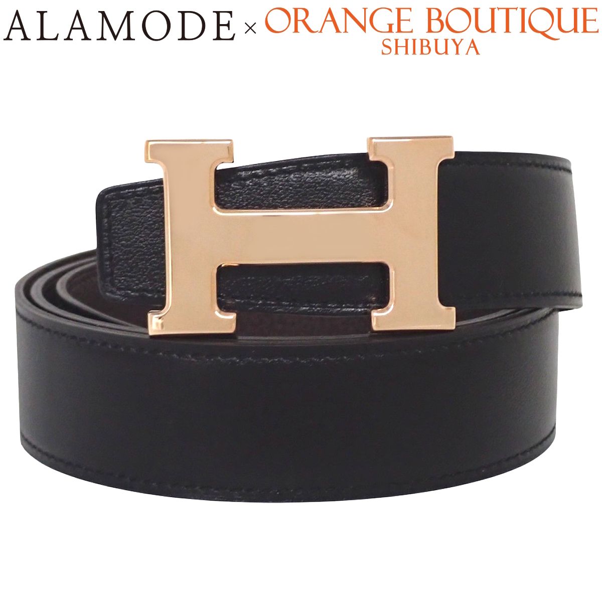 HERMES(エルメス) コンスタンスHベルト リバーシブル ショコラ