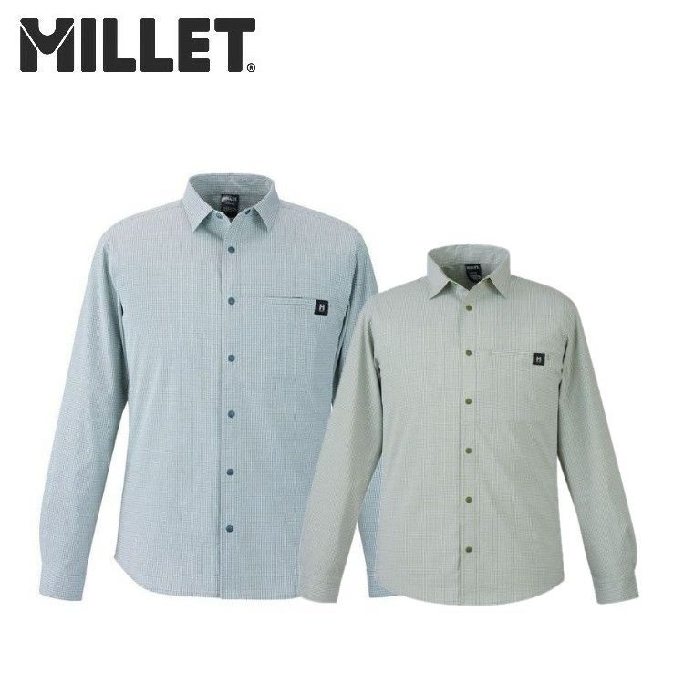 ミレー MILLET メンズ インセクト バリヤー チェックシャツ ロングスリーブ MIV03194 虫よけ 虫除け アウトドア キャンプ 登山 8,870円