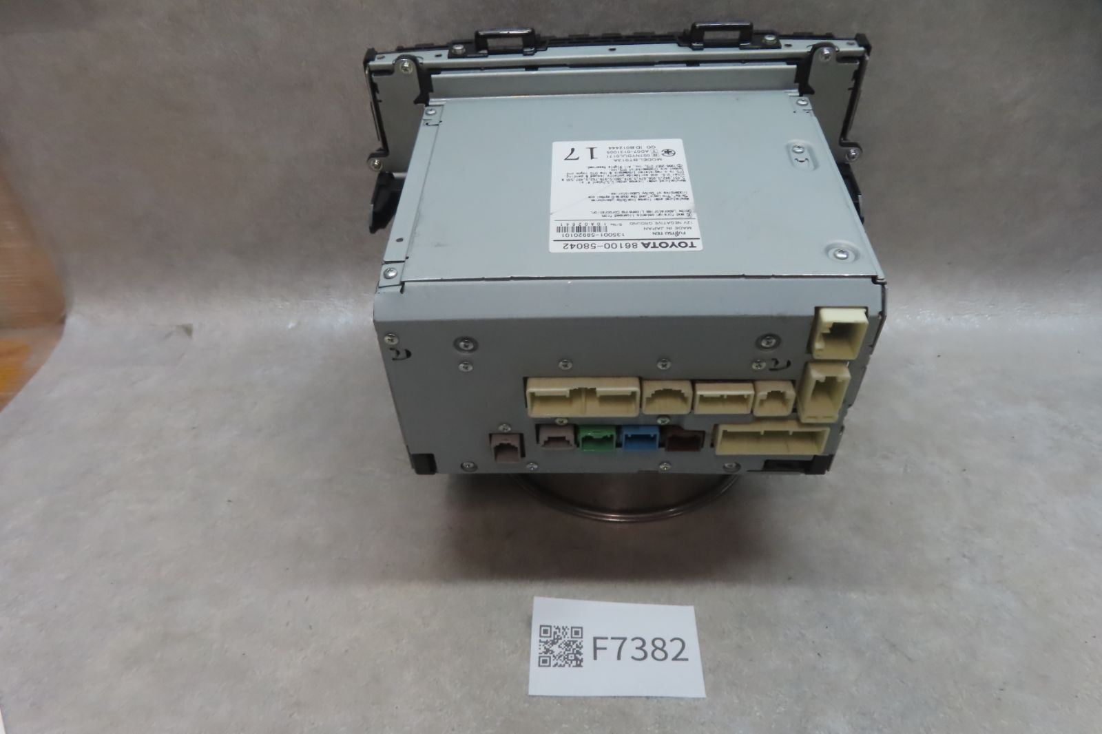 タッチパネル正常★動作保証付★F7382/アルファード/ヴェルファイア 20系前期　86100-58042/26041　HDDナビ　地図2012年 GGH20W GGH25W