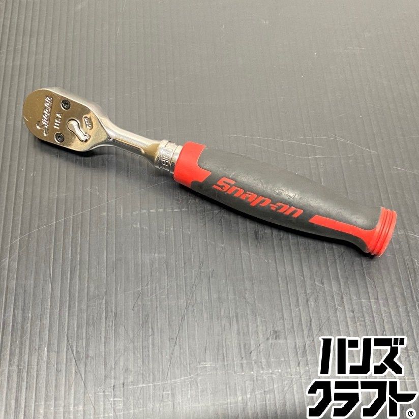 ●【中古品】Snap-on スナップオン FH100 ラチェットハンドル 差込角:3/8dr. ※旧ロゴ 【ハンズクラフト久留米上津BP店】
