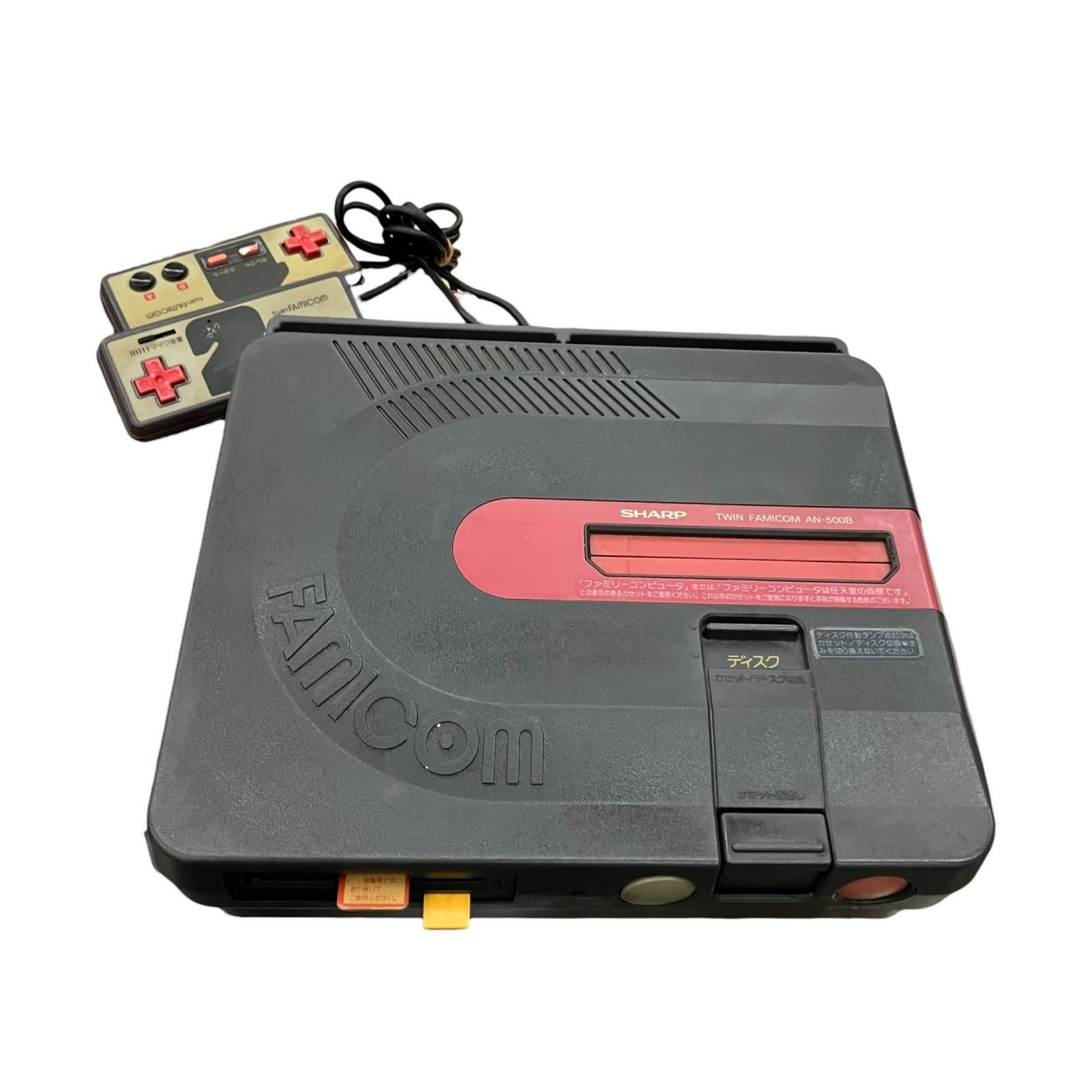 199990 動作未確認 SHAP シャープ ツインファミコン AN-500B ブラック