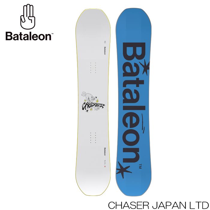 25-26 BATALEON バタレオン CHASER JAPAN LTD チェイサー スノーボード 板 メンズ 3BT グラトリ 初心者