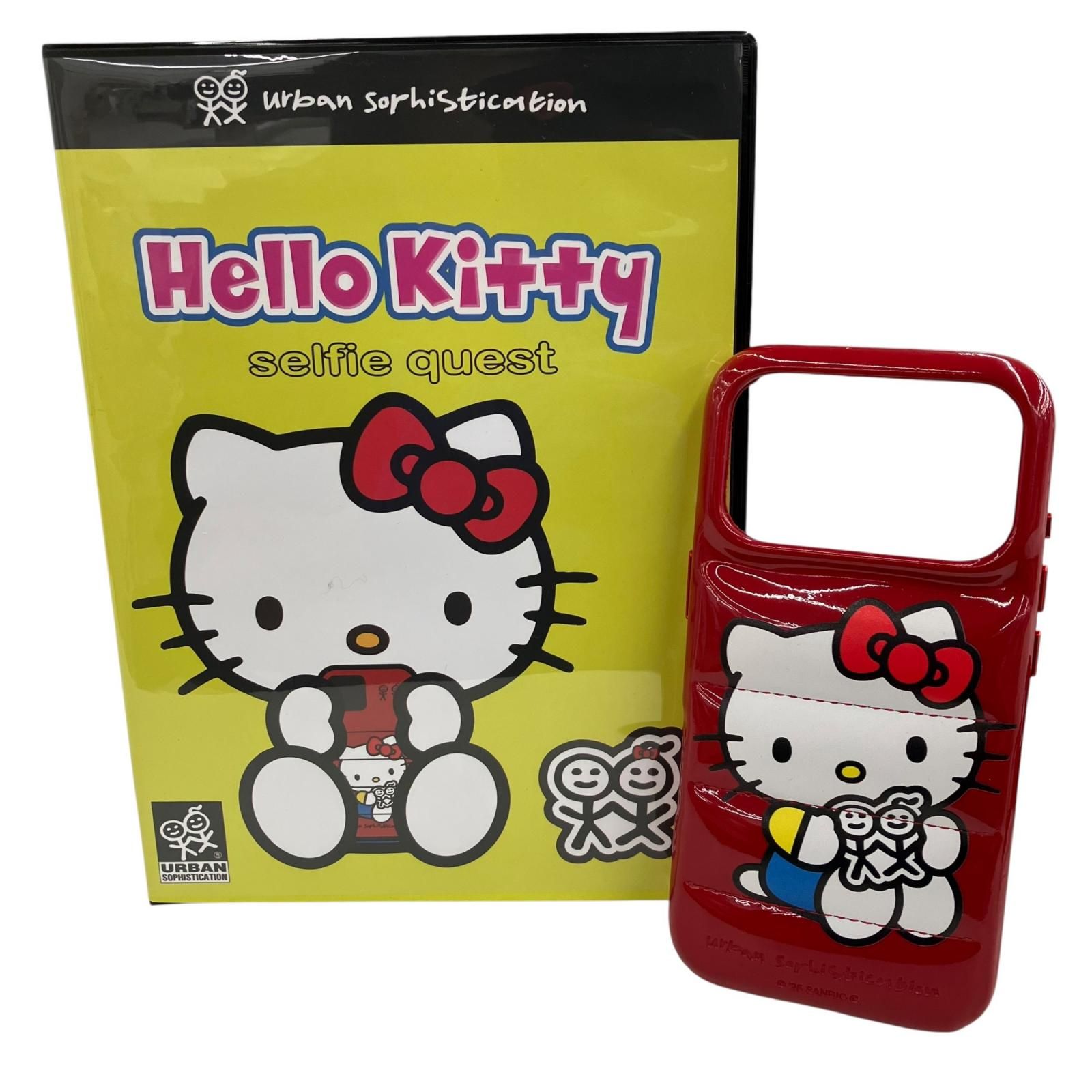 186000 現状品 SANRIO サンリオ Urban Sophistication ハローキティーケース　The Puffer Case