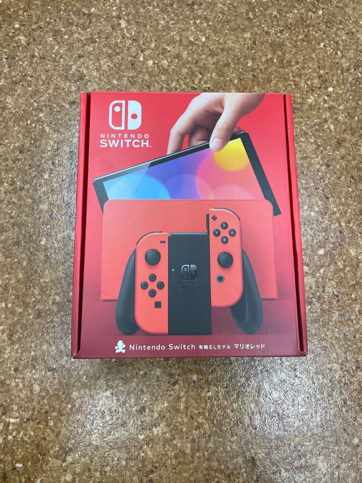 Nintendo Switch（有機ELモデル） マリオレッド 本体　Y33①