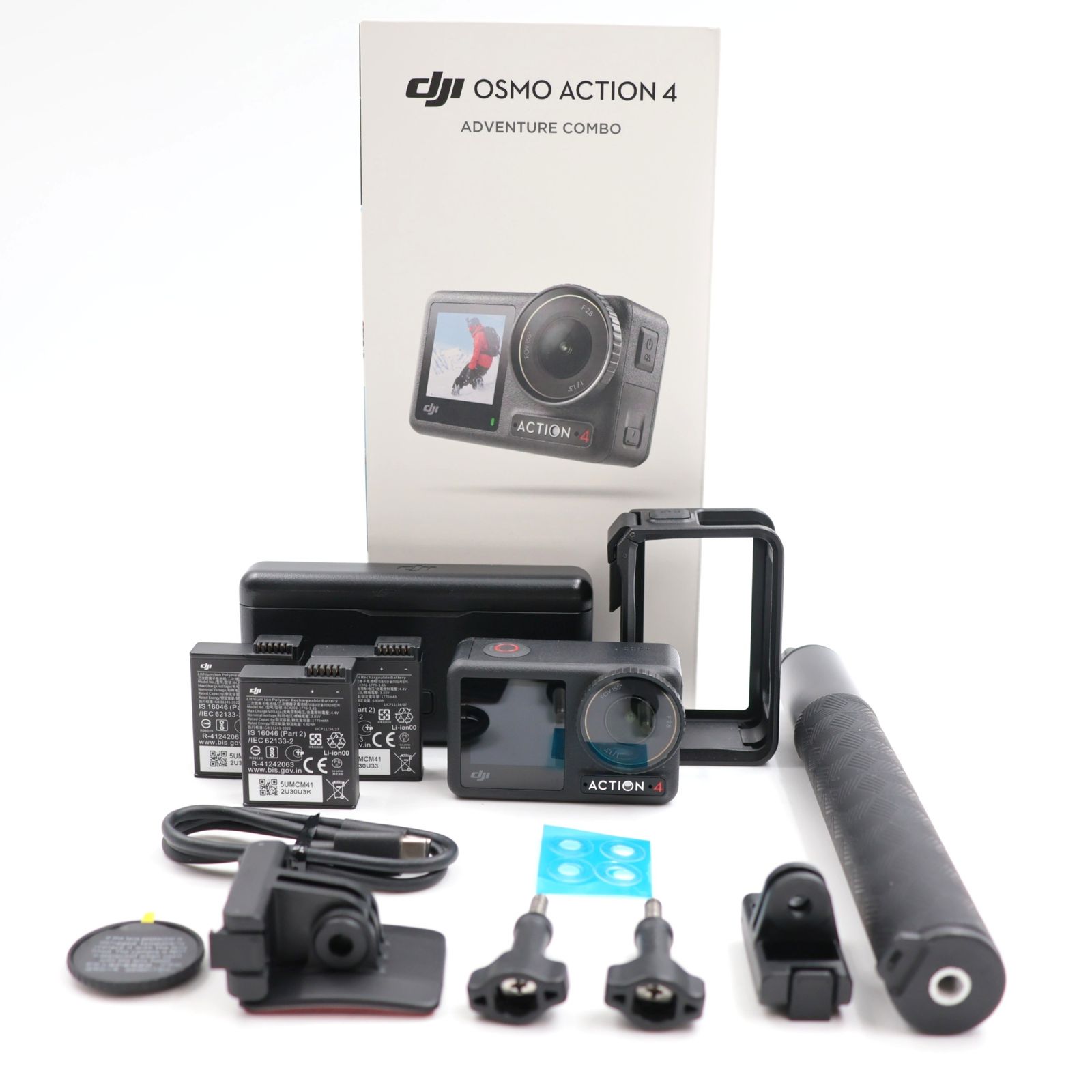 ■極上品■ DJI アクションカメラ Osmo Action 4 アドベンチャー コンボ