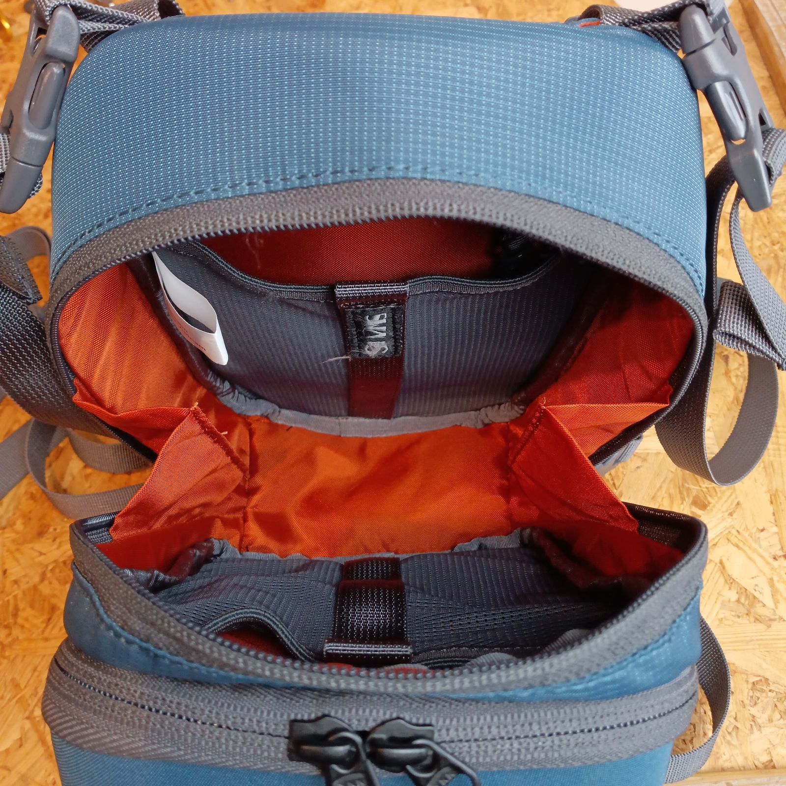 SIMMS シムス フィッシング チェストパック ブルー フライフィッシング