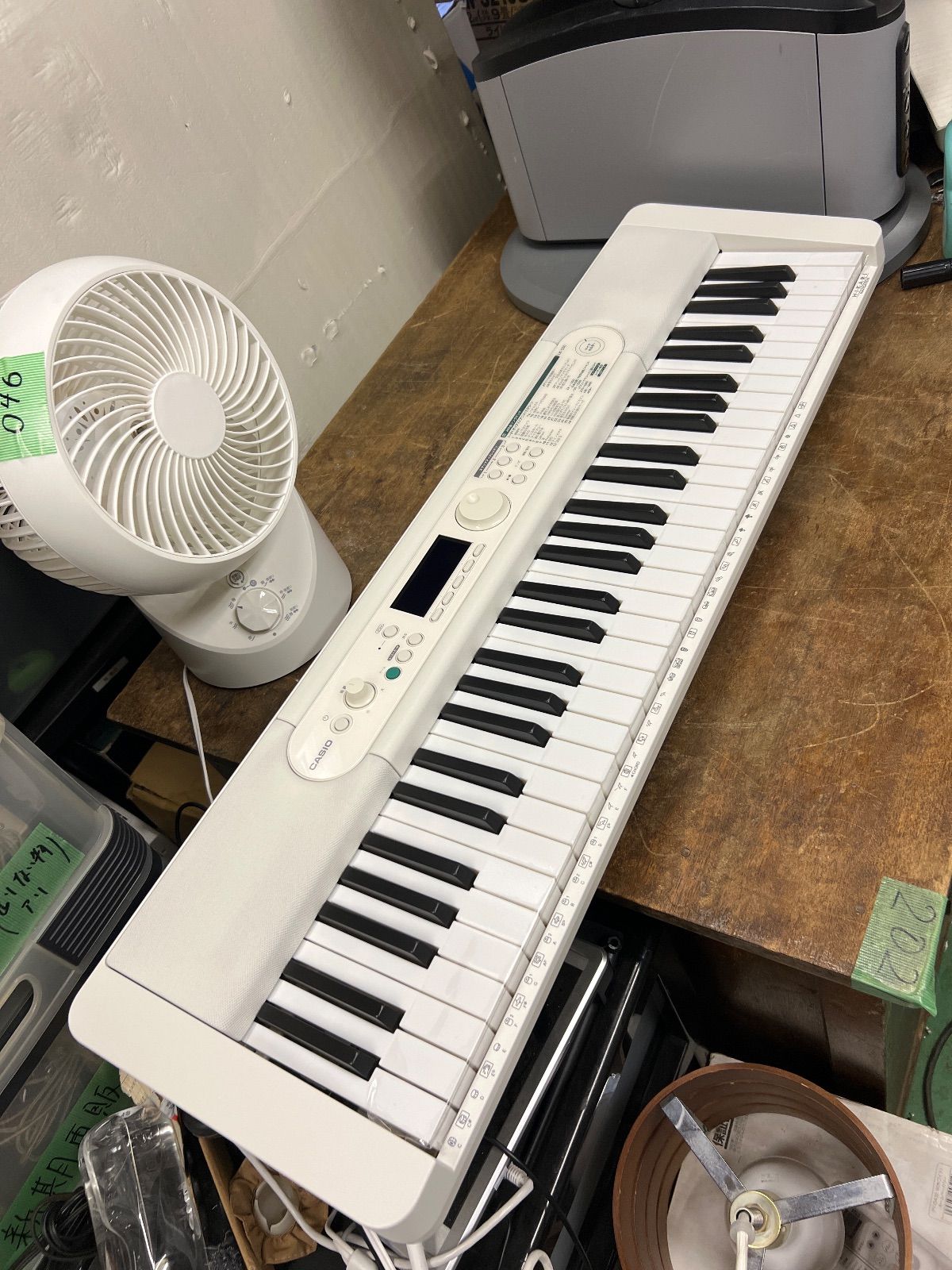 【2024年製】CASIO 光ナビゲーションキーボード LK-530 美品　05-147