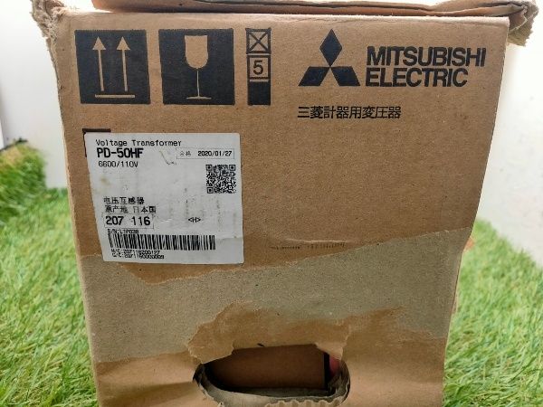 ☆三菱電機 計器用変成器 6600V以下計器用変圧器PDシリーズ PD-50HF 6600/110V　未使用