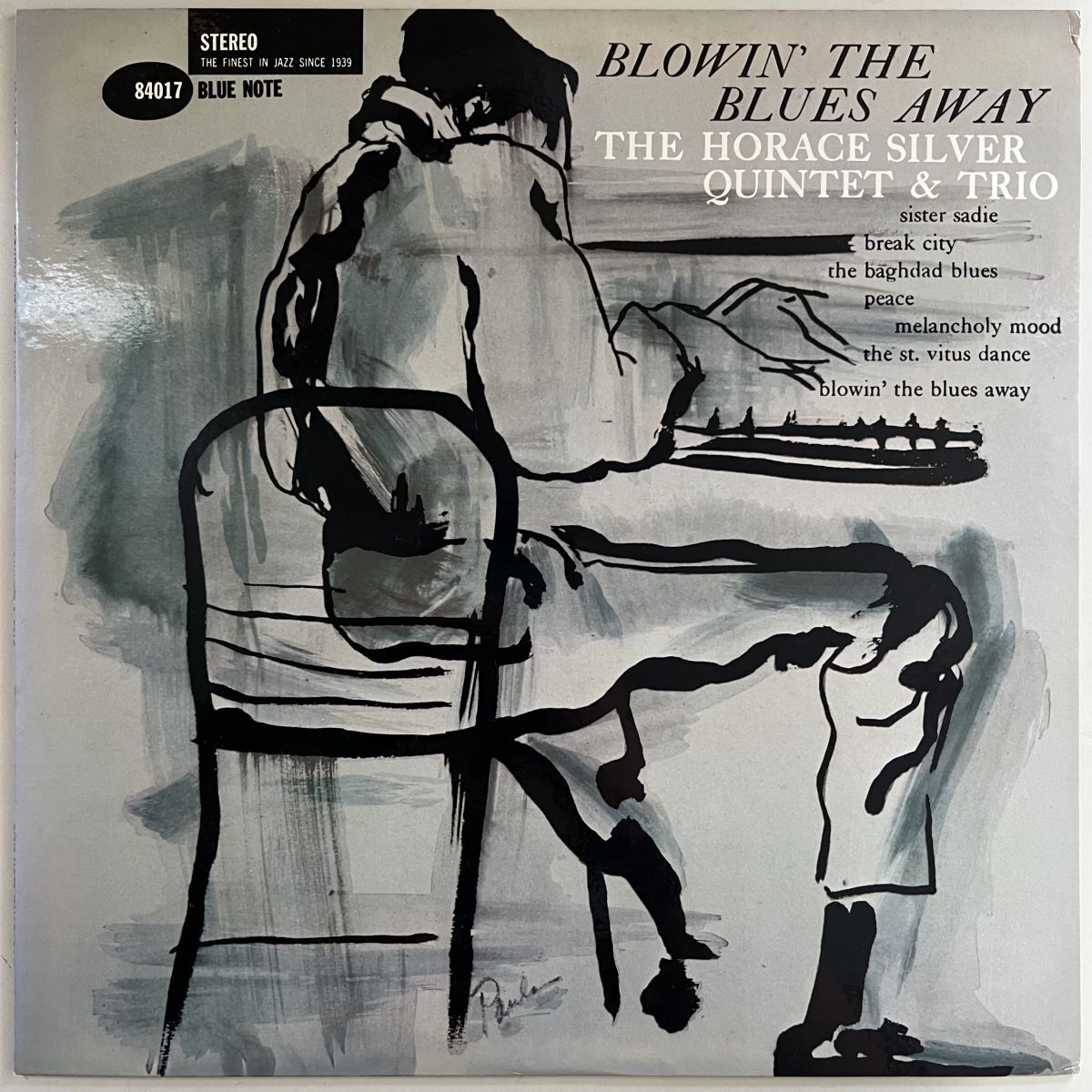 見本盤 The Horace Silver Quintet/Blowin' The Blues Away/BST 84017/BNJ 71083/ レコード/record/LP