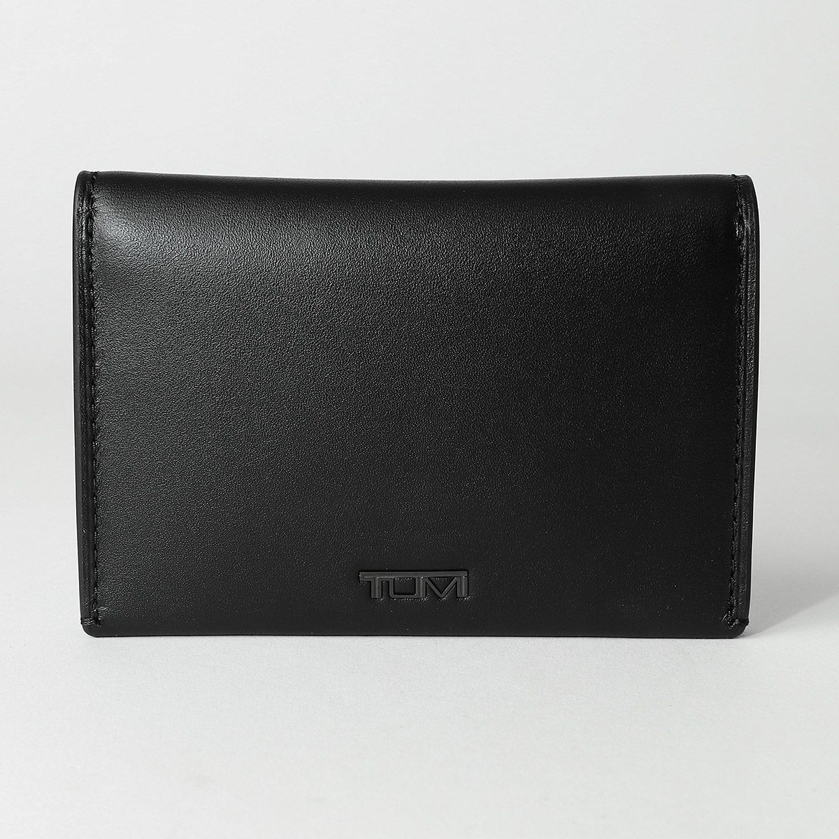 新品 トゥミ TUMI カードケース ナッソー ブラック スムース