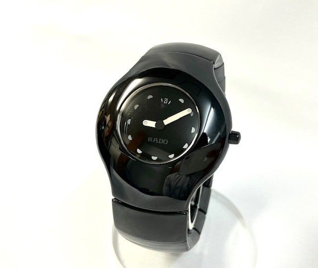 美品★RADO ラドー ゼラーモ 160.0453.3 セラミック ブラック メンズ