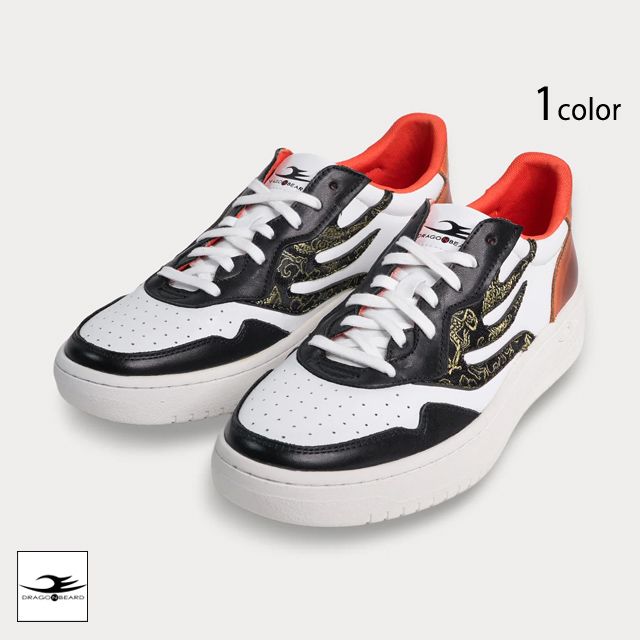 スニーカー[DB 1202 DEN WHT/BLK-JP]◆DRAGON BEARD