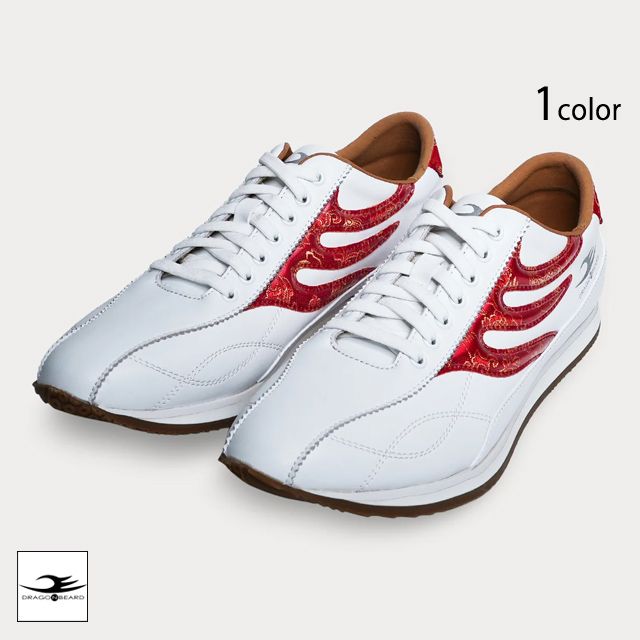スニーカー[DB CLASSIC 93go WHT/RED-JP]◆DRAGON BEARD