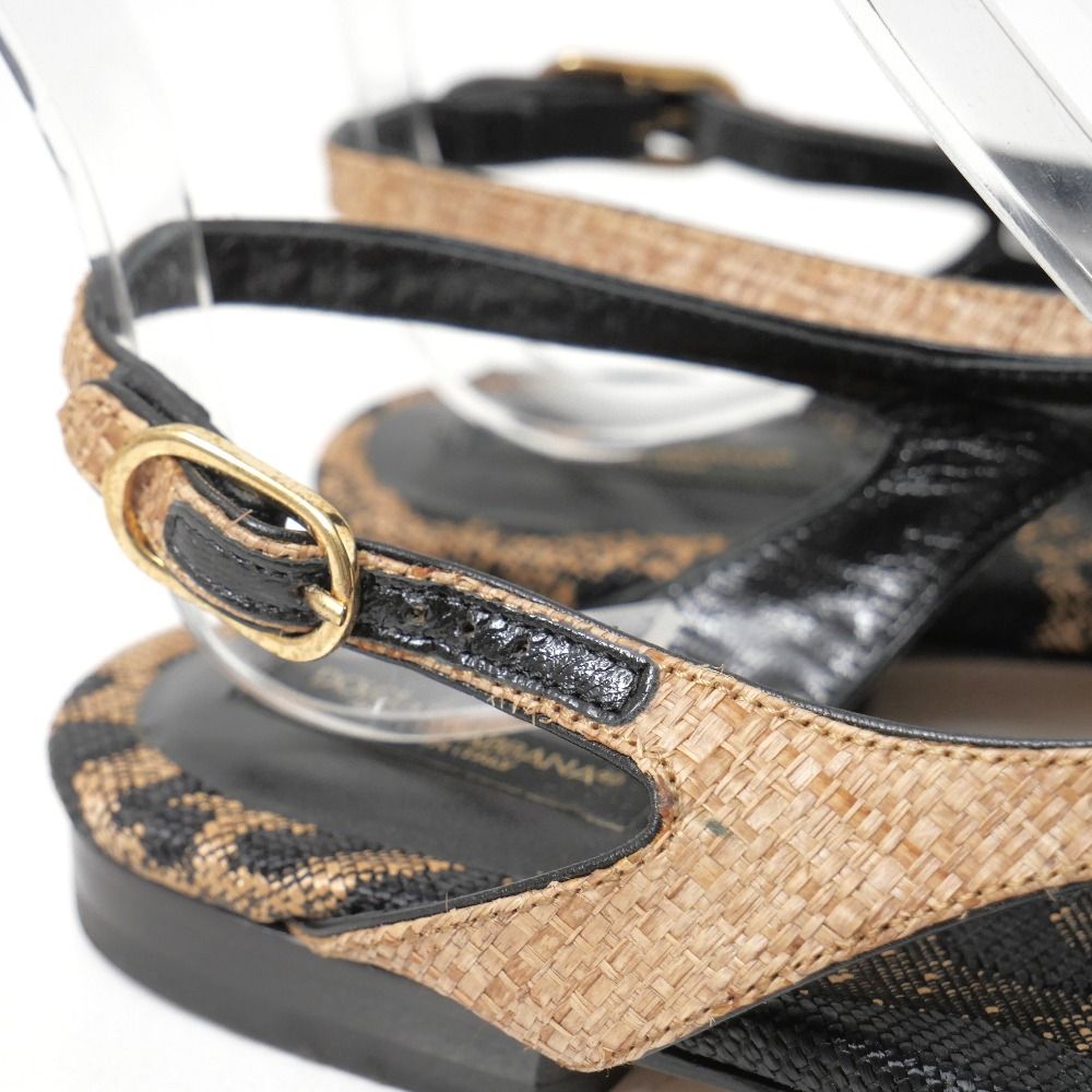 DOLCE&GABBANA ドルチェアンドガッバーナ サンダル サイズ37