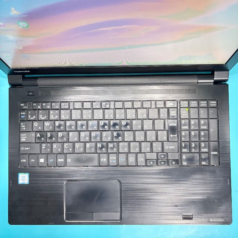 完品☆6世代Core i7 動作確認済 東芝 ノートパソコン SSD256GB Win11