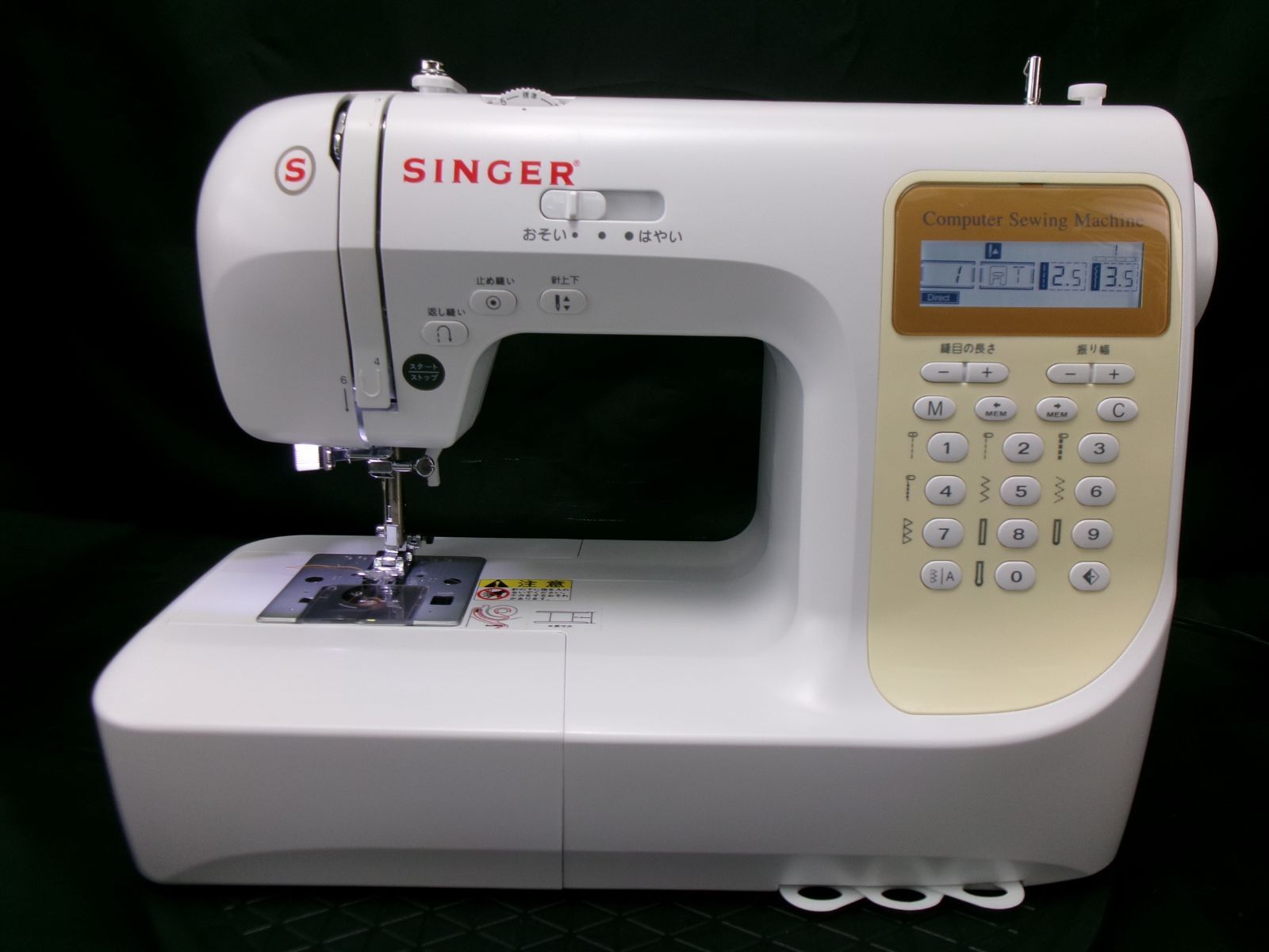 ★★★文字縫い★シンガーコンピュータミシン 　ＳＮ７７７ＤＸ　★美品★