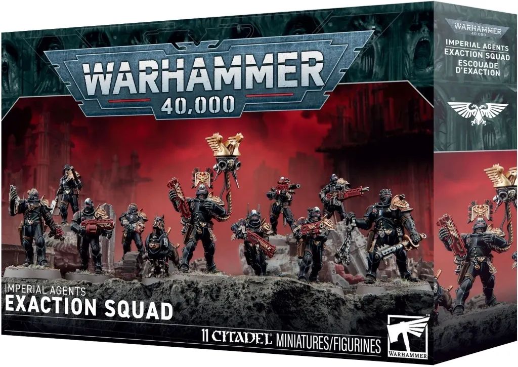 【中古】ミニチュアゲーム インペリアル・エージェント： エグザクション・スカッド 「ウォーハンマー40000」 (Imperial Agents： Exaction Squad) [68-29]
