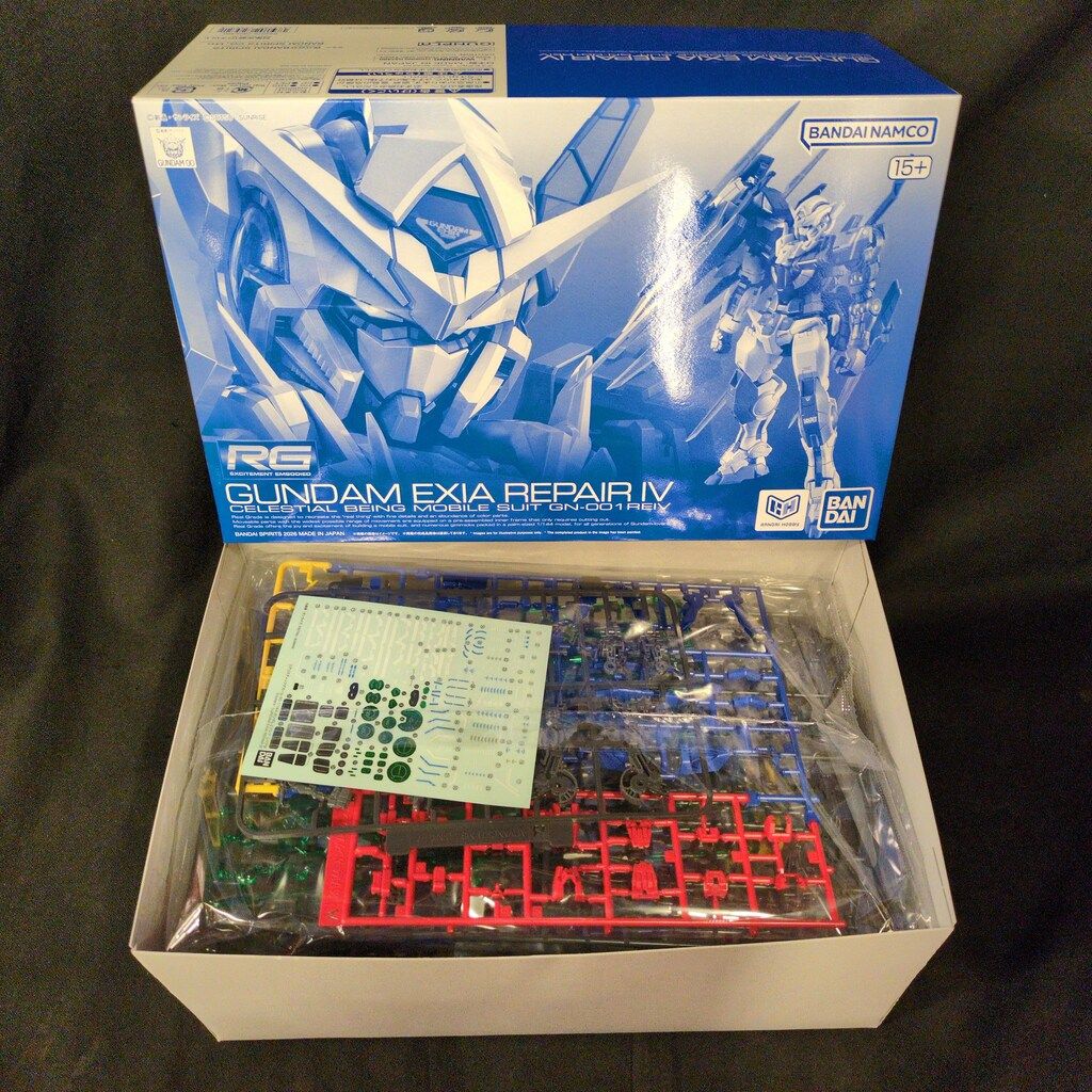 BANDAI SPIRITS RG 1/144 劇場版 機動戦士ガンダムOO ガンダムエクシア リペアⅣ