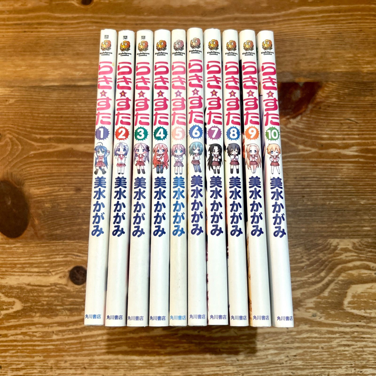 Rakisuta Complete 10 Volume Set Yoshimizu Kagamiraki ☆ Suta