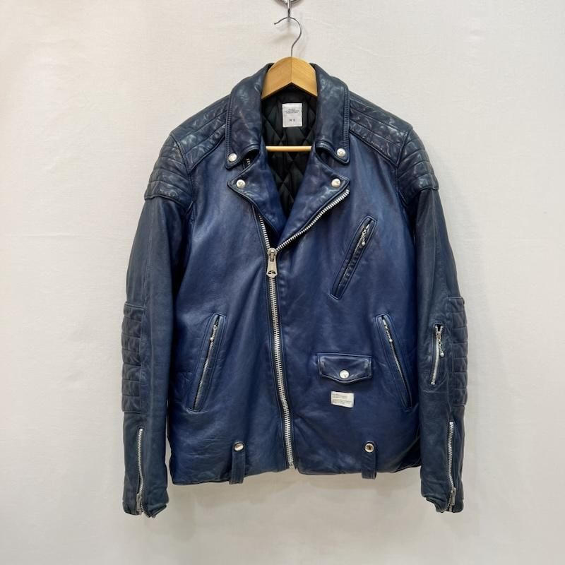 ベドウィン シープスキン レザー ダブル ライダースジャケット メンズ 3 ISItems【USED】【古着】【中古】50165911