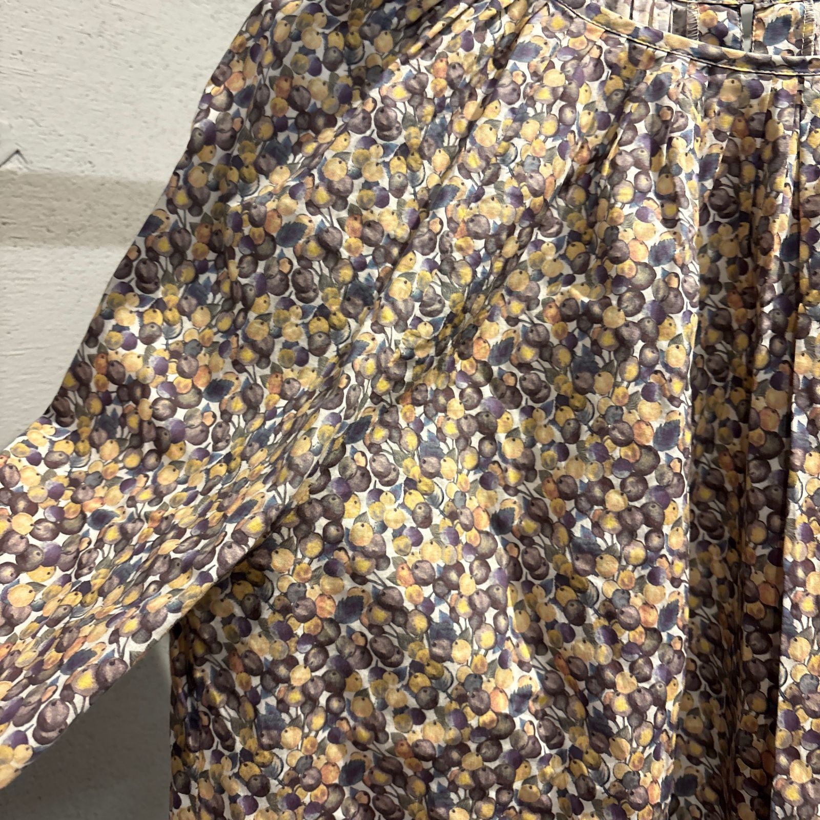 70 shower party シャワーパーティ LIBERTY リバティ柄 ブラウス