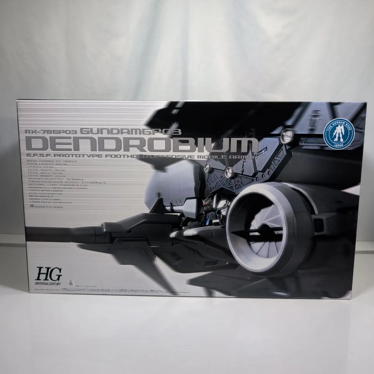 【新品・未使用】HGUC 1/144 RX-78GP03 ガンダムGP03 デンドロビウム