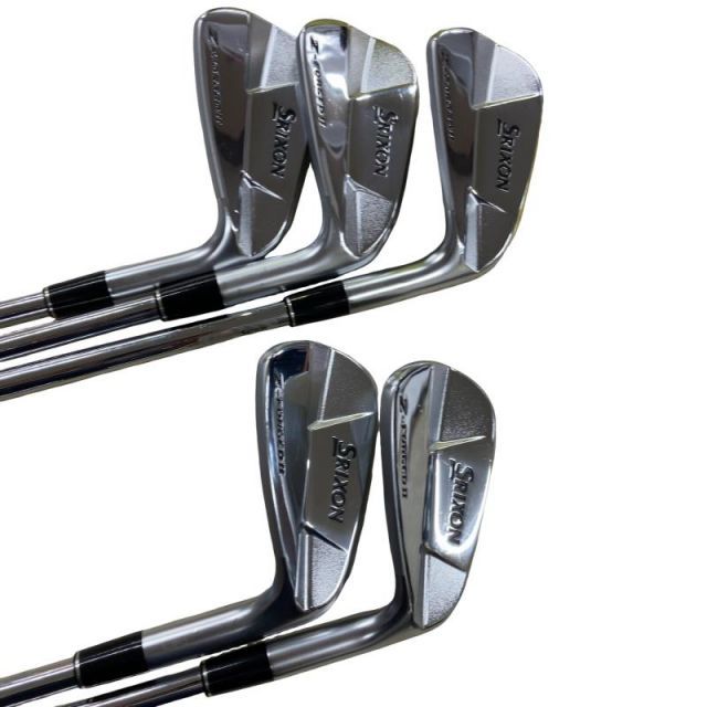 【中古】 ダンロップ SRIXON Z-FORGED II 6S アイアンセット IR 純正特注シャフト (フレックスS) メンズ 男性用 右利き 右用 Cランク ゴルフクラブ