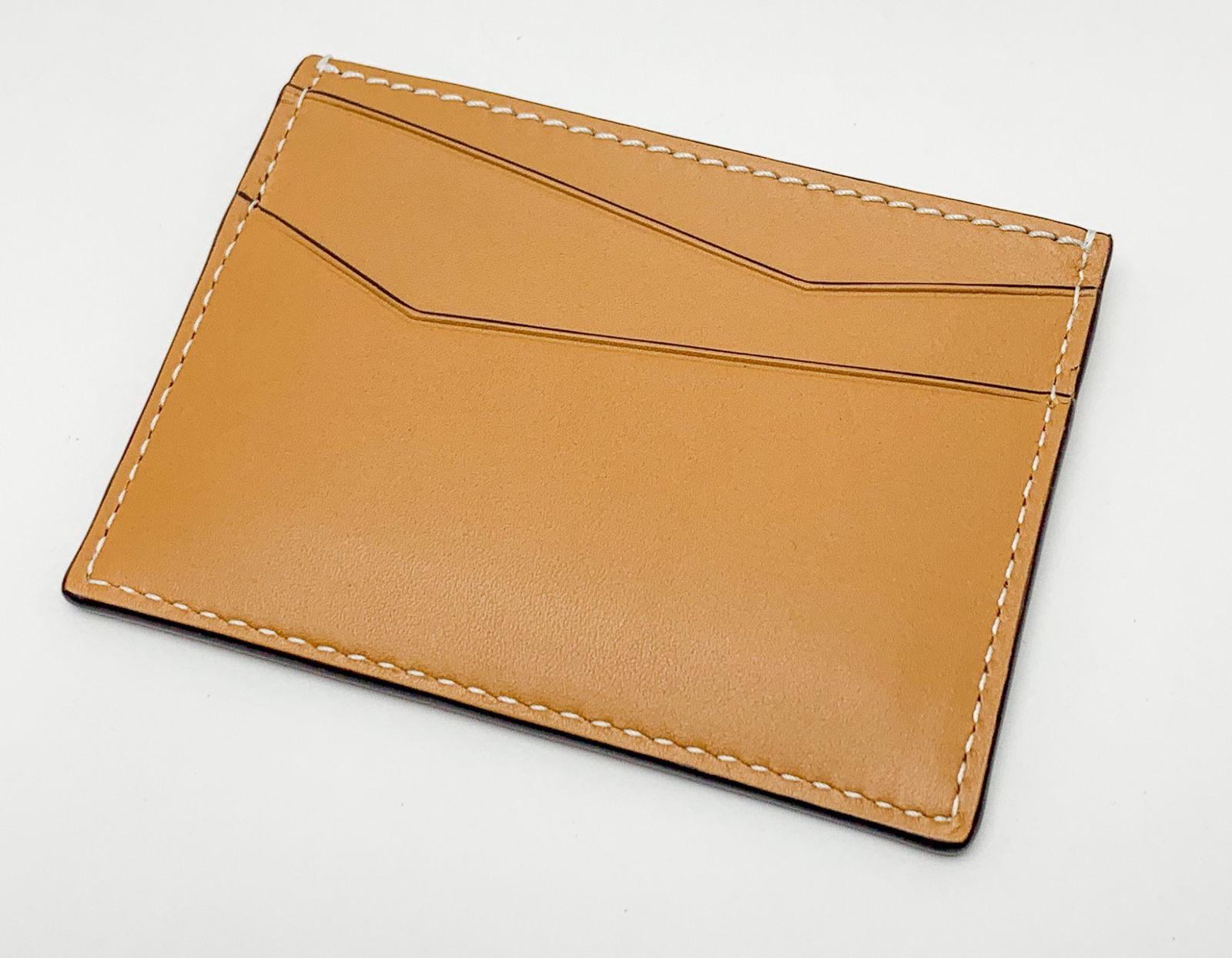 LOEWE ロエベ レザー タン ブラウン キャメル アナグラム パズル プレーン カードホルダー名刺入れ カードケース 定期入れ ブランド 小物 LOEWE ロエベ レザー タン ブラウン キャメル アナグラム パズル プレーン カードホルダー名刺入れ カードケース 定期入れ ブランド 小物