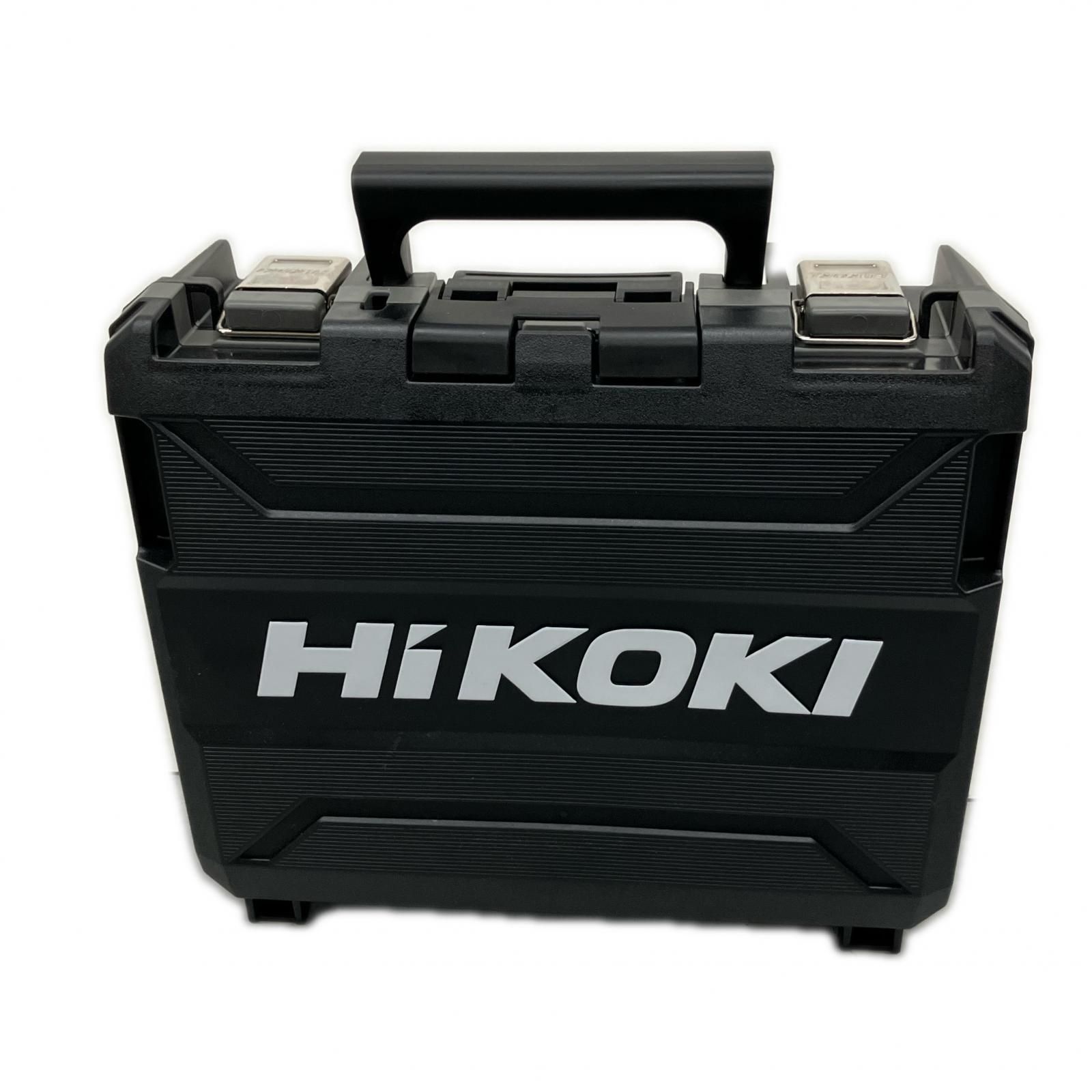 HiKOKI ハイコーキ インパクトドライバ 充電器・充電池2個・ケース付 J2601705 WH36DD ストロングブラック