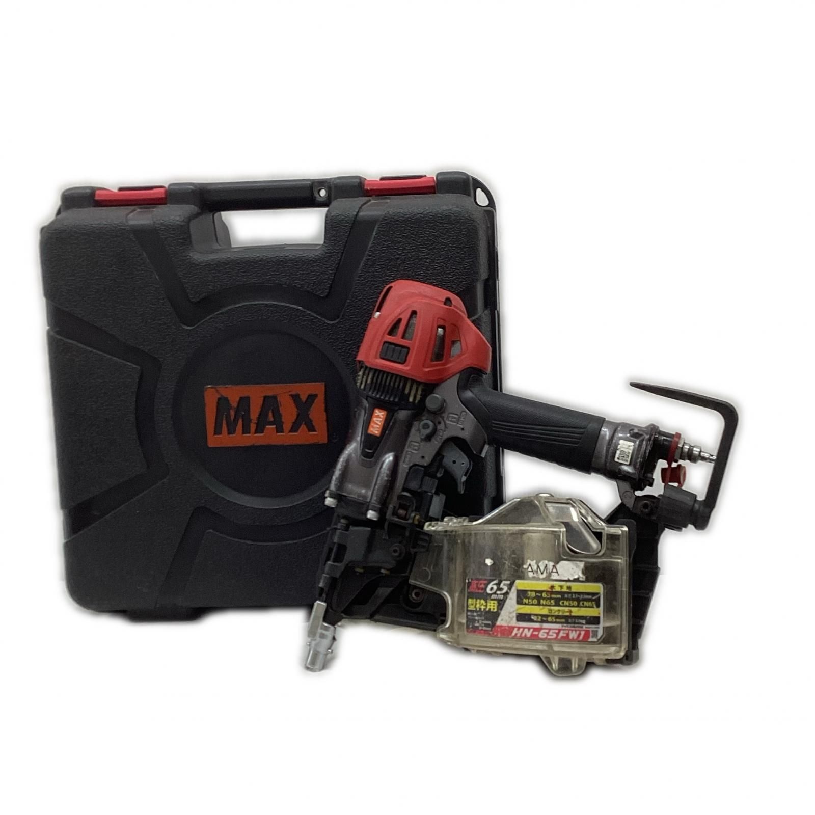 MAX マックス エア釘打ち ケース付き HN-65FW1
