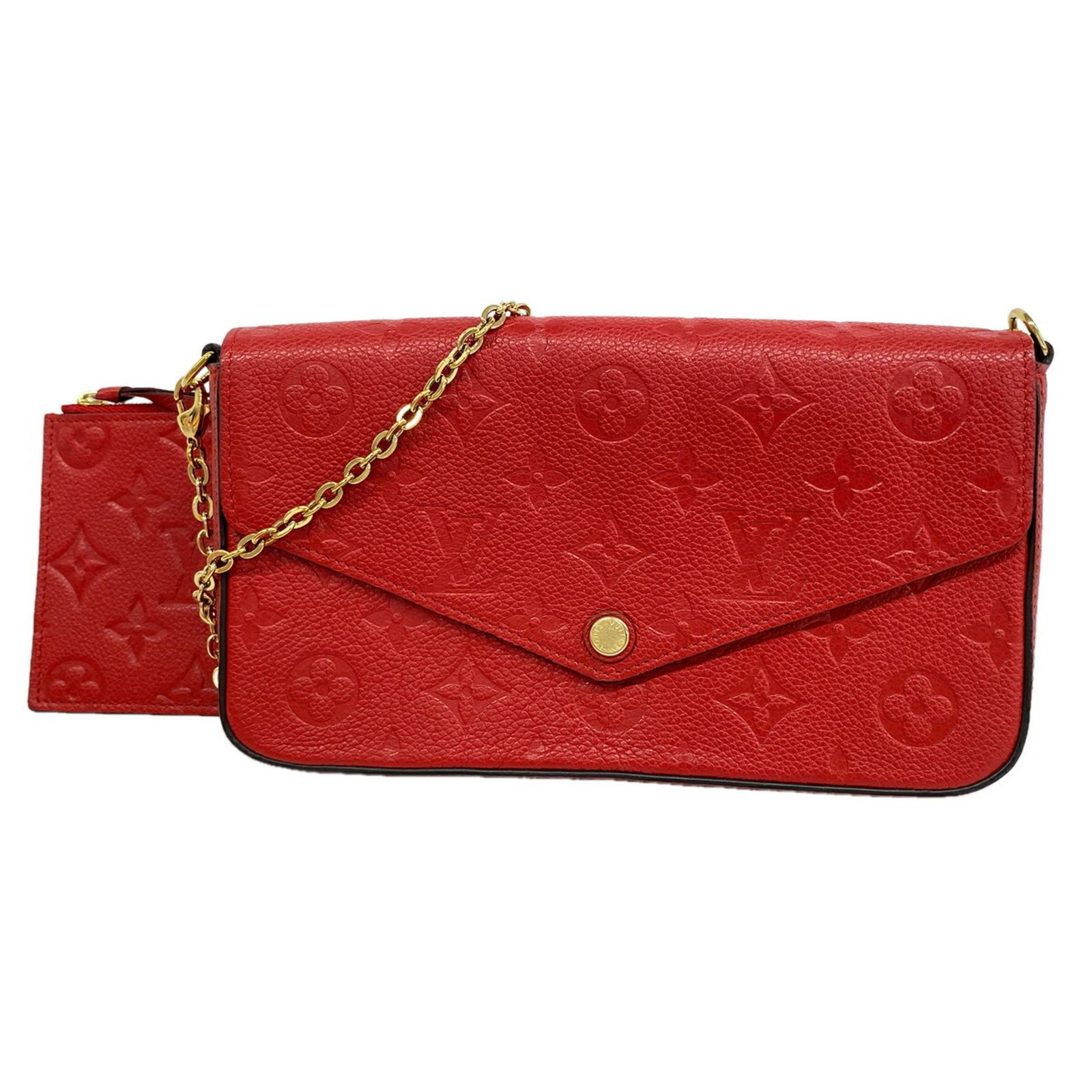 ルイ・ヴィトン(Louis Vuitton) ルイ・ヴィトン 財布・ショルダーウォレット モノグラム・アンプラント ポシェットフェリシー M63700 スリーズレディース 89,581円