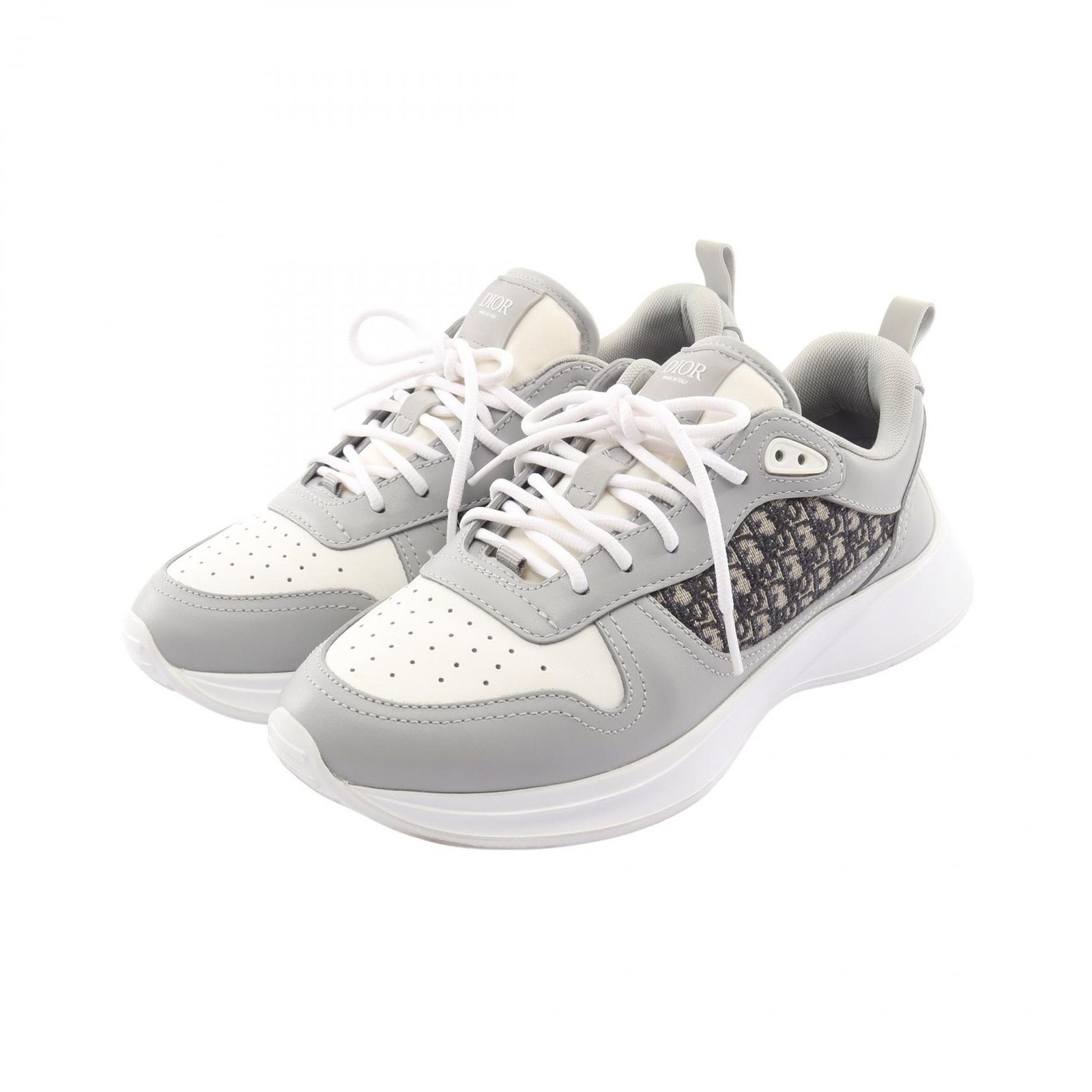 ディオール Dior スニーカー B25 ランナー オブリーク 3SN299ZIR レザー キャンバス B25 ランナー スニーカー メンズ Used A 50,880円